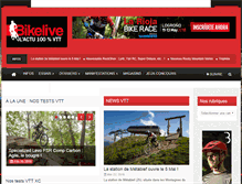 Tablet Screenshot of bikelive.com