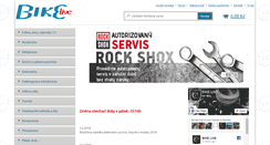 Desktop Screenshot of bikelive.cz